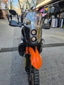 MOTOCAM KTM 950-990 Adventure KİT RALLY Replikaa Siperlik Ön Cam 51cm Şeffaf Renkli 4mm thumbnail 1