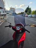 MOTOCAM Honda PCX Siperlik Ön Cam 2011-2013 Model 83cm Füme Renkli 4mm UZUN CAM thumbnail 2