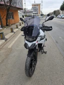 MOTOCAM Bmw F800 GS Siperlik Ön Cam 2023-2025 Model 44cm Füme Renkli 4mm thumbnail 3