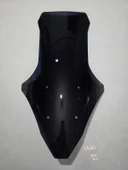 MOTOCAM Falcon Cmax 155 Siperlik Ön Cam 2023-2025 Model 78cm Siyah Renkli 4mm UZUN CAM thumbnail 2