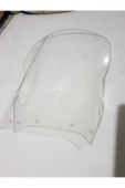 MOTOCAM Kawasaki KLE 500 Siperlik Ön Cam 1991-2004 Model 45cm Şeffaf Renkli 4mm UZUN CAM thumbnail 2