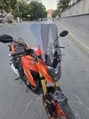 MOTOCAM Arora ARS 200 Siperlik Ön Cam 2022-2025 Model 46cm Füme Renkli 4mm - 2
