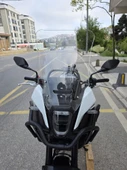 MOTOCAM Honda NX 500 Ön Cam 48cm 2025 Model Şeffaf Renkli 4mm UZUN CAM thumbnail 1