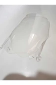 MOTOCAM CF Moto Jetmax 250 Siperlik Ön Cam 2012-2016 Model 50cm Şeffaf Renkli 4mm thumbnail 3
