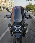 MOTOCAM BMW R 1300 GS Siperlik Ön Cam 2023-2025 Model 48cm Siyah Renkli 4mm - 1