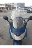 MOTOCAM Piaggio X8 200 Siperlik Ön Cam 2004-2006 Model 58cm Şeffaf Renkli 4mm thumbnail 1