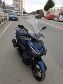 MOTOCAM RKS Arome 125 Siperlik Ön Cam 2023-2025 Model 54cm Şeffaf Renkli thumbnail 2