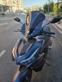 MOTOCAM RKS Arome 125 Siperlik Ön Cam 2022-2025 Model 43cm Siyah Renkli SPORTİF thumbnail 3