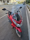 MOTOCAM Honda PCX Siperlik Ön Cam 2011-2013 Model 59cm Şeffaf Renkli ORTA BOYLU CAM - 2