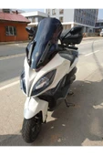 MOTOCAM Kymco Xciting 400 İ Siperlik Ön Cam 2015 Model 72cm Siyah Renkli 4mm UZUN CAM thumbnail 3