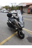 MOTOCAM kymco Skytown 125 Siperlik Ön Cam 2023-2025 Model 72cm Şeffaf Renkli 4mm UZUN CAM thumbnail 2