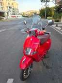 MOTOCAM Küba Grace 50 125 Ön Cam 2023-2025 Model 37cm şeffaf Renkli Elcikli APARATSIZDIR - 2
