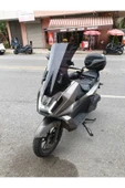 MOTOCAM kymco Skytown 125 Siperlik Ön Cam 2023-2025 Model 72cm Siyah Renkli 4mm UZUN CAM thumbnail 3
