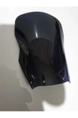 MOTOCAM Kawasaki KLE 500 Siperlik Ön Cam 1991-2004 Model 45cm Siyah Renkli 4mm UZUN CAM - 2