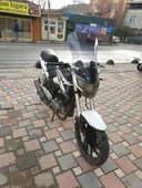 MOTOCAM Mondial 180 Z One S Siperlik Ön Cam 58cm 2014-2022 Model Füme Renkli thumbnail 2