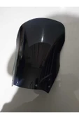 MOTOCAM Kawasaki KLE 500 Siperlik Ön Cam 1991-2004 Model 45cm Siyah Renkli 4mm UZUN CAM - 3