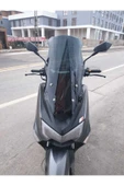 MOTOCAM Arora ZRX 200 Siperlik Ön Cam 2022 Model 75cm Siyah Renkli 4mm UZUN CAM - 1