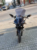 MOTOCAM Bajaj Pulsar RS 200 Siperlik Ön Cam 2015-2025 Model 56cm Füme Renkli 4mm UZUN CAM - 1