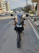 MOTOCAM Kawasaki KLE 500 Siperlik Ön Cam 2005-2008 Model 58cm Şeffaf Renkli 4mm UZUN CAM thumbnail 1