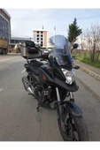 MOTOCAM Honda NC 700 750 X Siperlik Ön Cam 2012-2015 Model 50cm Füme Renkli 4mm ORTA BOYLU CAM - 2