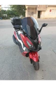 MOTOCAM SYM Cruisym 250 Siperlik Ön Cam 2018 Model 57cm Siyah Renkli 4mm UZUN CAM thumbnail 3
