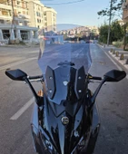 MOTOCAM Sym Maxsym TL 508 Siperlik Ön Cam 2022-2025 Model 65cm Füme Renkli 4mm thumbnail 1