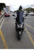 MOTOCAM kymco Skytown 125 Siperlik Ön Cam 2023-2025 Model 72cm Siyah Renkli 4mm UZUN CAM thumbnail 1