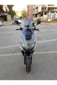 MOTOCAM Motolüx Mtx 125 Siperlik Ön Cam 2022-2025 Model 65cm Füme Renkli 4mm ORTA BOYLU CAM - 1