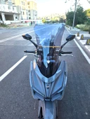 MOTOCAM Sym JET 14 EVO 200 PLUS Siperlik Ön Cam 2023-2025 Model 58cm Füme Renkli 4mm thumbnail 1