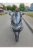 MOTOCAM Piaggio X10 Siperlik Ön Cam 2011-2017 Model 73cm Şeffaf Renkli 4mm - 1