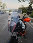 MOTOCAM KTM 1290 Super Adventure Ön Cam 2017-2020 Model 54cm Şeffaf Renkli 4mm thumbnail 3