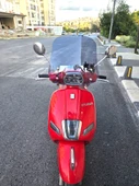 MOTOCAM Küba Grace 50 125 Ön Cam 2023-2025 Model 42cm Füme Renkli APARATSIZDIR - 1