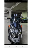 MOTOCAM Kymco DTX 360 Siperlik Ön Cam 2021-2023 Model 65cm Füme Renkli 4mm UZUN CAM - 1