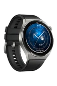 Huaweı Watch Gt3 Pro 46mm (TİTANYUM KASA - SİYAH SİLİKON KAYIŞ) KUTUSU AÇIK SIFIR thumbnail 1