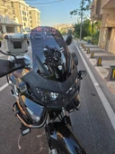 MOTOCAM Honda Varadero Mk.2 Mk.3 Siperlik Ön Cam 2004-2011 Model 48cm Siyah Renkli 4mm thumbnail 2