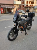 MOTOCAM KTM 990 Adventure Siperlik Ön Cam 2015-2018 Model 52cm Siyah Renkli 4mm thumbnail 3