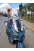 MOTOCAM SYM Adx 125 Siperlik Ön Cam 2023-2025 Model 70cm Şeffaf Renkli 4mm - 3