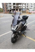 MOTOCAM kymco Skytown 125 Siperlik Ön Cam 2023-2025 Model 72cm Füme Renkli 4mm UZUN CAM thumbnail 3