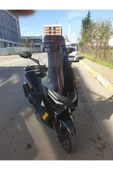 MOTOCAM Kymco Krv 200 Siperlik Ön Cam 2022-2025 Model 75cm Siyah Renkli 4mm UZUN CAM - 3