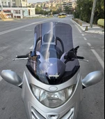 MOTOCAM Kymco Grand Dink Siperlik Ön Cam 2002-2008 Model 47cm Füme Renkli 4mm thumbnail 1