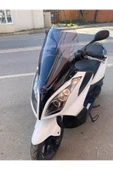 MOTOCAM Kymco Downtown Siperlik Ön Cam 2010-2015 Model 67cm Füme Renkli 4mm thumbnail 3