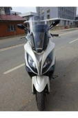 MOTOCAM Kymco Xciting 400 İ Siperlik Ön Cam 2015 Model 72cm Şeffaf Renkli 4mm UZUN CAM thumbnail 1