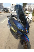 MOTOCAM RKS Vieste 249 Siperlik Ön Cam 2022-2025 Model 75cm Siyah Renkli 4mm UZUN CAM - 3