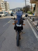 MOTOCAM Kawasaki KLE 500 Siperlik Ön Cam 2005-2008 Model 58cm Füme Renkli 4mm UZUN CAM thumbnail 1