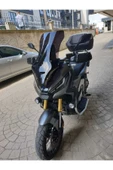 MOTOCAM Honda X-ADV 750 Siperlik Ön Cam 2021-2025 Model 72cm Siyah Renkli 4mm UZUN CAM - 3