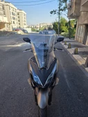 MOTOCAM Kymco Downtown GT 350 Siperlik Ön Cam 2025 Model 62cm Şeffaf Renkli 4mm thumbnail 1