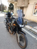 MOTOCAM Kawasaki KLE 500 Siperlik Ön Cam 2005-2008 Model 58cm Füme Renkli 4mm UZUN CAM thumbnail 3