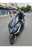 MOTOCAM Piaggio X10 Siperlik Ön Cam 2011-2017 Model 73cm Şeffaf Renkli 4mm - 3