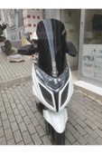 MOTOCAM Kymco G Dink 150 250i Siperlik Ön Cam 2013 Model 66cm Siyah Renkli 4mm thumbnail 1