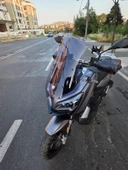 MOTOCAM RKS Reale 125 Siperlik Ön Cam 2023-2025 Model 55cm Füme Renkli 4mm KISA SPOR CAM thumbnail 3